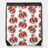 Backpack in Pomegranate and Raspberry color. Amazon.com: Vera Bradley Iconic Campus Backpack in Raspberry  main image 4