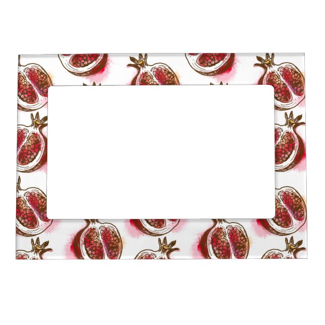 Pattern with pomegranate magnetic frame (Front)