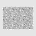 Pattern with skulls tissue paper