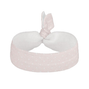 Pattern with white polka dots 2 hair tie