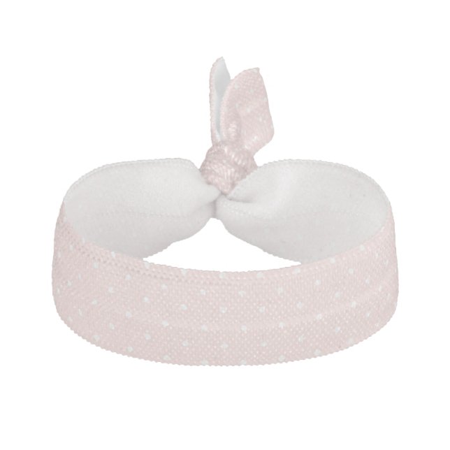 Pattern with white polka dots 2 hair tie (Front)