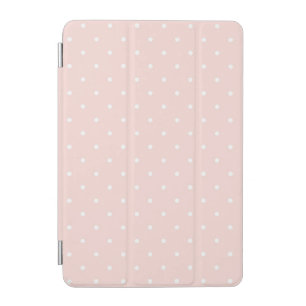 Pattern with white polka dots 2 iPad mini cover