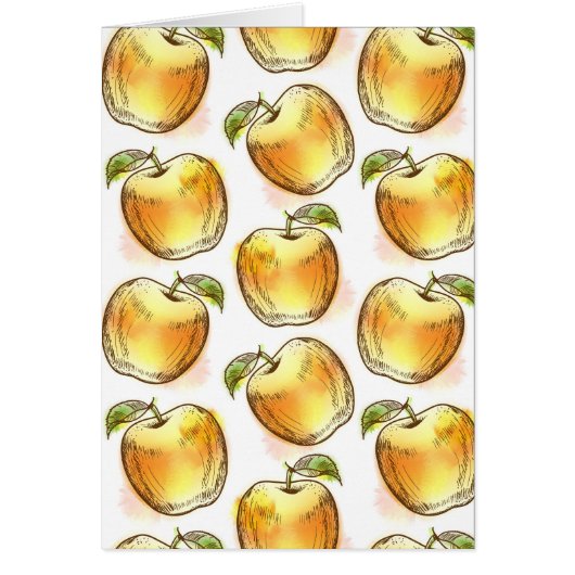 Pattern with yellow apple (Front)