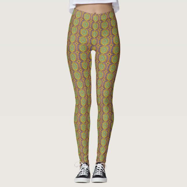 Pattern Women's Leggings (Front)