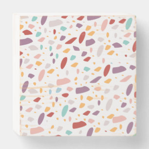 pattern wooden box sign