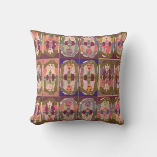 pattern work throw pillow