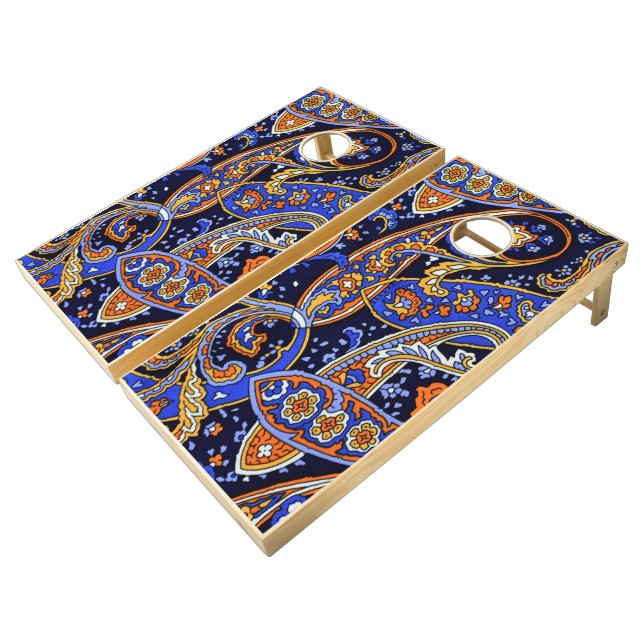 Pattern | Zazzle_Growshop. Cornhole Set (Angled)