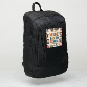 Patterned Back To School Backpack