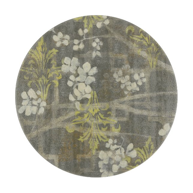 Patterned Blossom Branch I Cutting Board (Front)