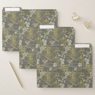 Patterned Blossom Branch I File Folder