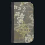 Patterned Blossom Branch I Galaxy S4 Wallet Case<br><div class="desc">Floral</div>