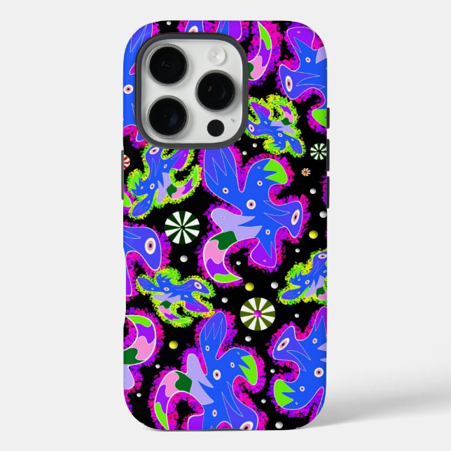 Patterned Case-Mate iPhone Case (Back)