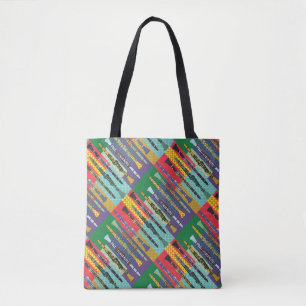 Patterned Clarinets  Tote Bag