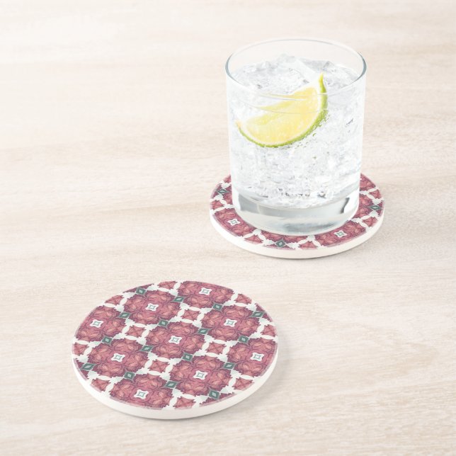Patterned  coaster (Side)
