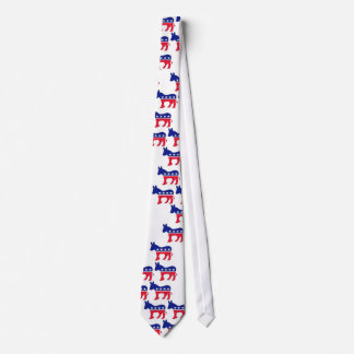 Patterned Democratic Tie