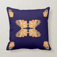Patterned Design Throw Pillow 