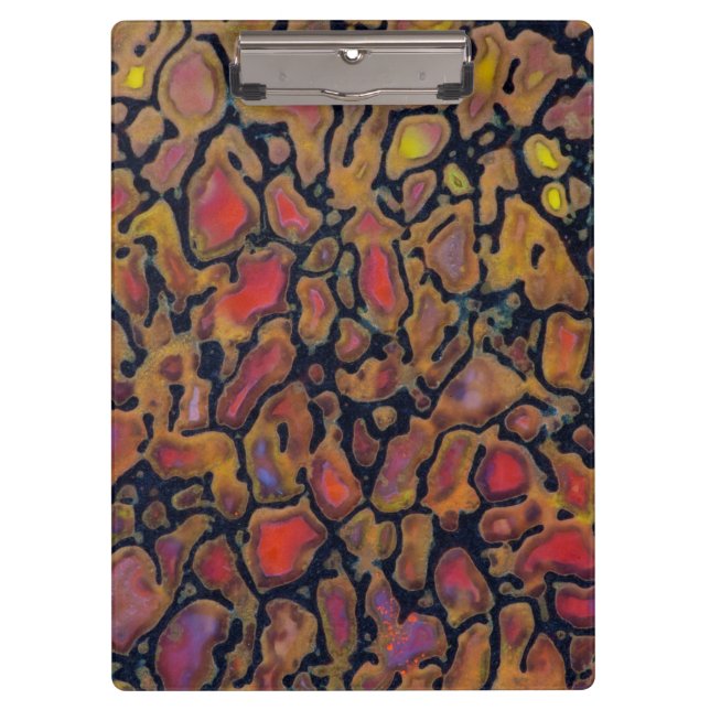 Patterned Dinosaur Bone Clipboard (Front)