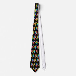 Patterned Ducks Tie