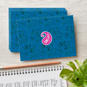 Patterned Envelopes   Multi-Colored & Custom Logo