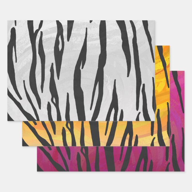 Patterned Face Mask Wrapping Paper Sheets (Set)