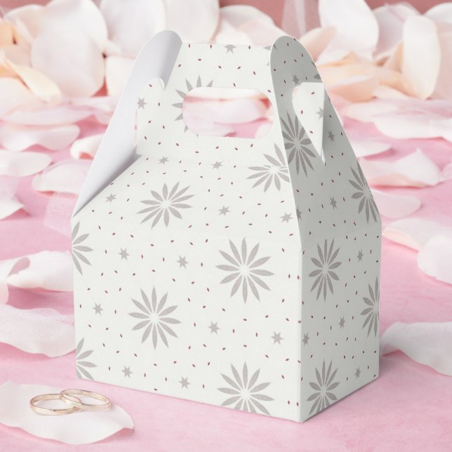 Patterned Favor Boxes (Wedding)