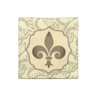 Fleur-de-lis Cocktail Napkin (Set of 6)