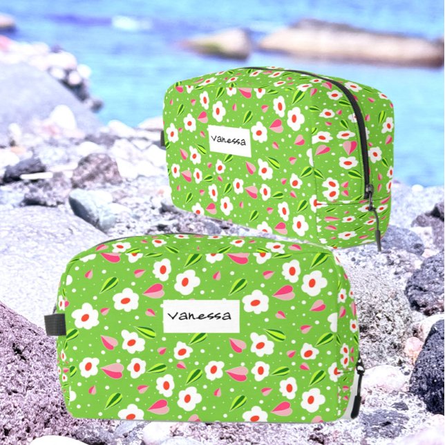 Patterned floral dopp kit (Creator Uploaded)