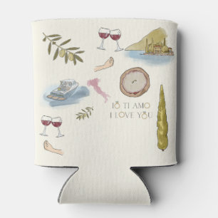 Patterned Lake Como wedding favor Cooler 3
