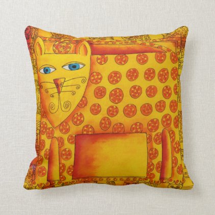 Patterned Leopard Throw Pillow