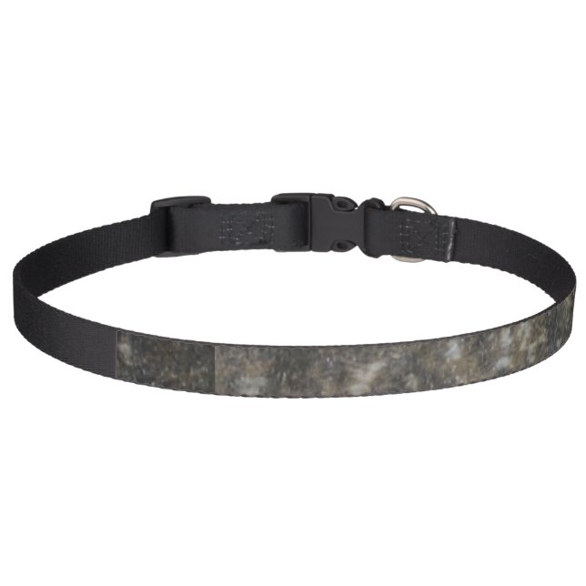 Patterned Marble  Pet Collar (Front)