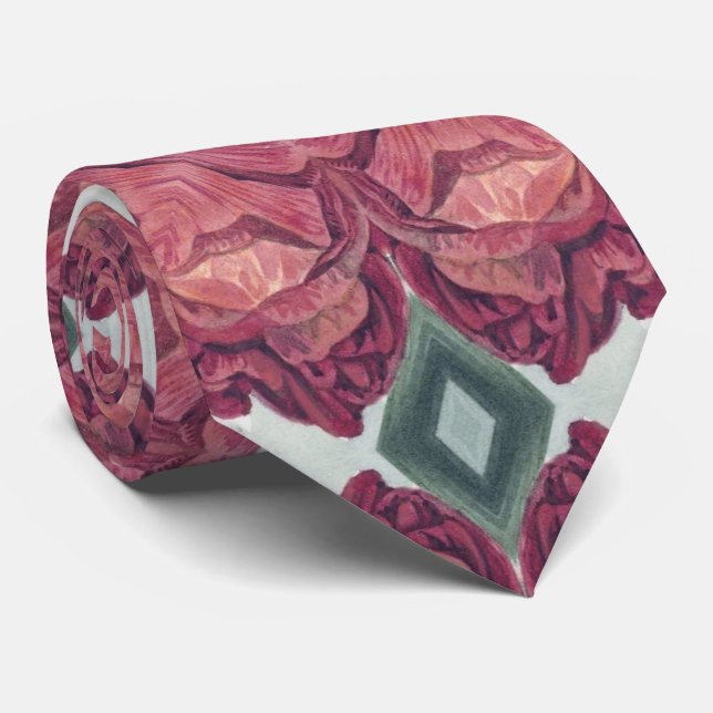 Patterned  neck tie (Rolled)