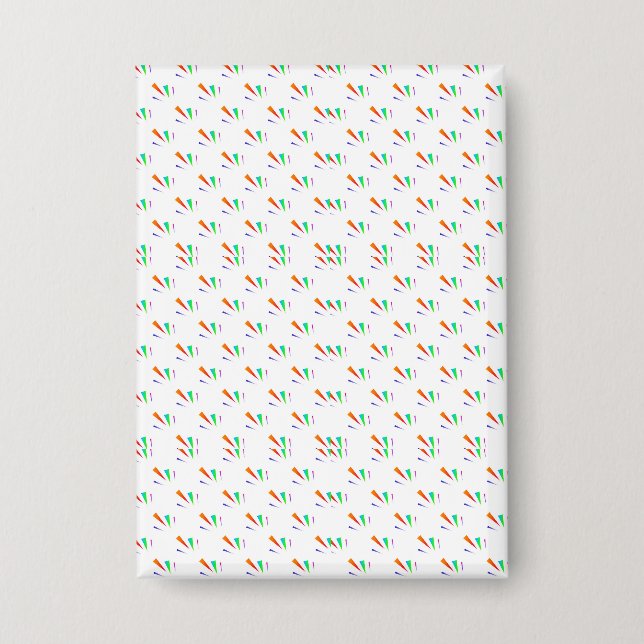 Patterned notebook with a white cover  button (Front)