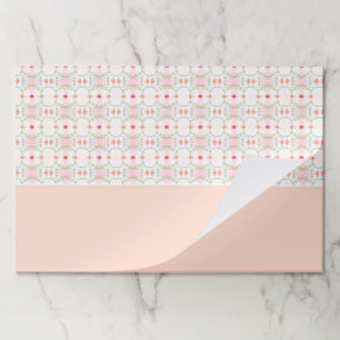 Patterned Paper Placemat Or Desk Blotter