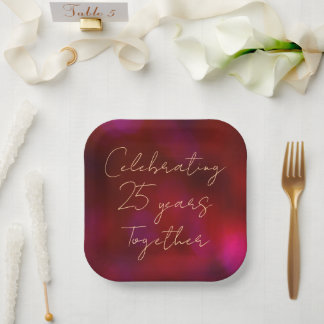 Patterned Paper Plates