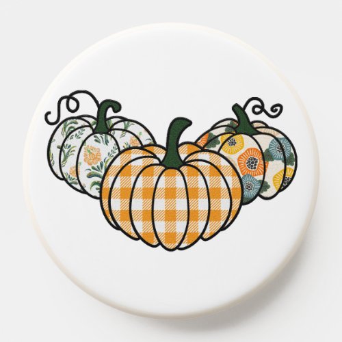 Patterned Pumpkins PopSocket