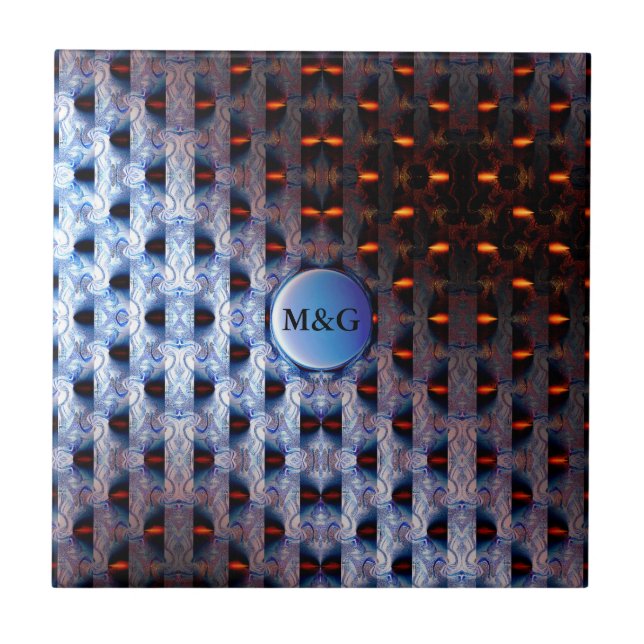 Patterned  tile (Front)