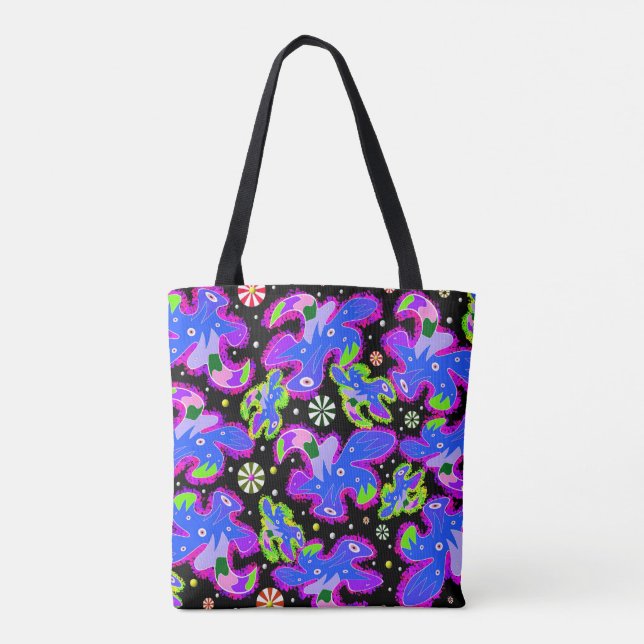 Patterned Tote Bag (Back)