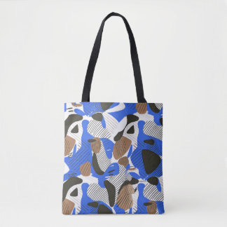 Patterned  tote bag