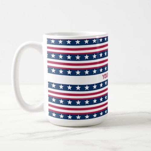 Patternraid pattern 3 _ American flag Coffee Mug