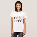 Patterns Cat T-Shirt