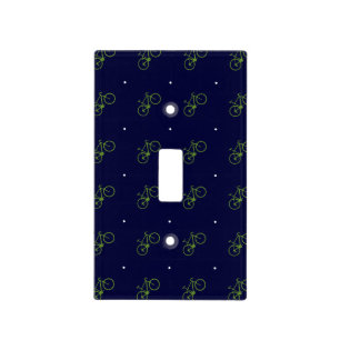 patterns cycling bikes bicycles light switch cover