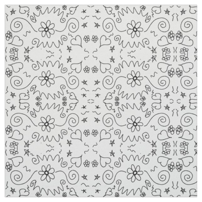 patterns  draws fabric (Swatch)