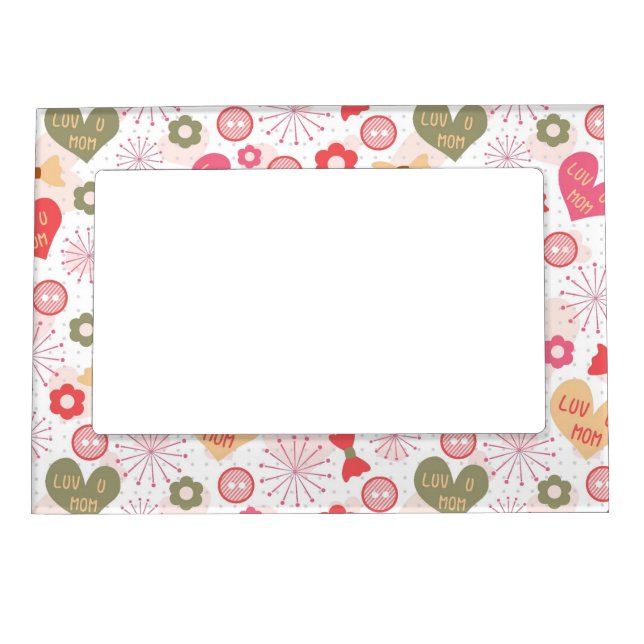 Patterns for Mother's Day Magnetic Photo Frame (Front)