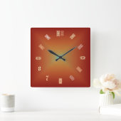 Patterns For Numbers> Artistic Clocks | Zazzle