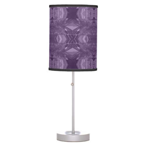 Patterns in Shades of Purple Table Lamp