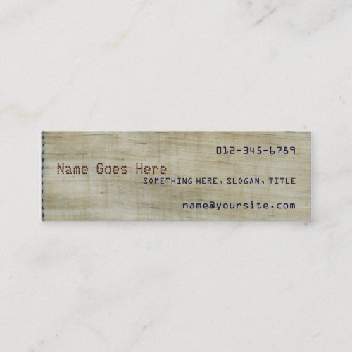 Patterns Business Card Templates