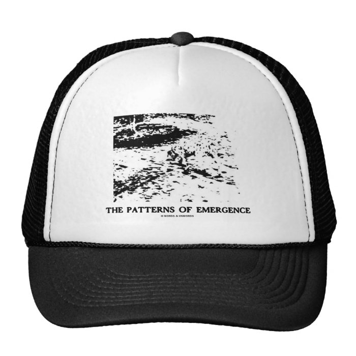 Patterns Of Emergence (Dalmatian Optical Illusion) Hats