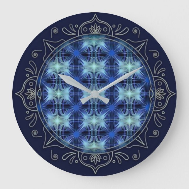 Patterns of Light Wall Clock (Front)