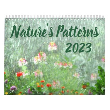 Patterns of Nature 2023 Photography Art Calendar