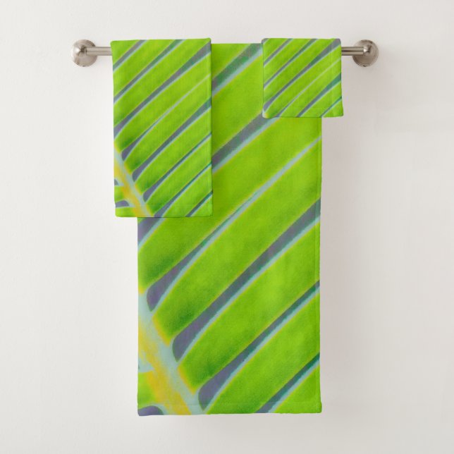 Patterns of Palms Bath Towel Set (Insitu)